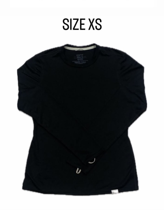 Patagonia Tops - Patagonia Capilene 3 Midweight Crew Neck Long Sleeve Top Black Women's XS